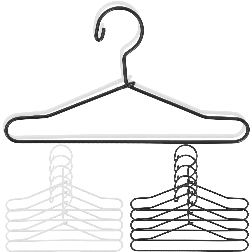 

20 Pcs Mini Hanger Miniature Items Wardrobe Dolls Furniture Hangers House Clothes Small