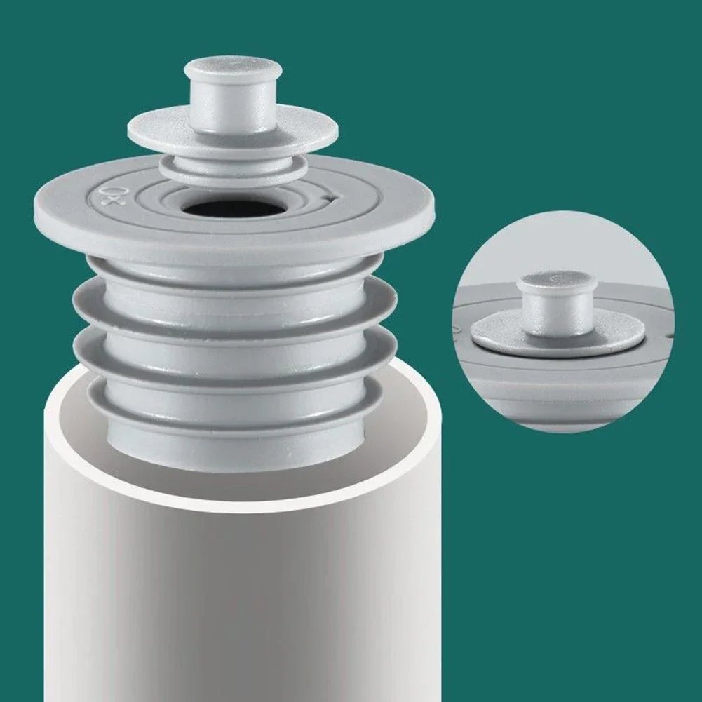 Silicone Bathroom Sewer Seal Ring Kitchen Sink Sewer Pipe Plug Washing Machine Anti-Odor Leakage Floor Drain Connector Stopper drain stopper sewer seal ring bathroom sink plug silicone drain stopper washbasin drain plug drain pipe plug