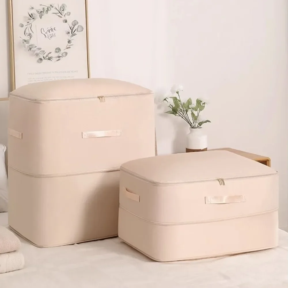 Clothes and Blankets Storage Bag Travel Portable Down Jacket Cotton Jacket Bags Large Capacity Household Organizer Containers 3