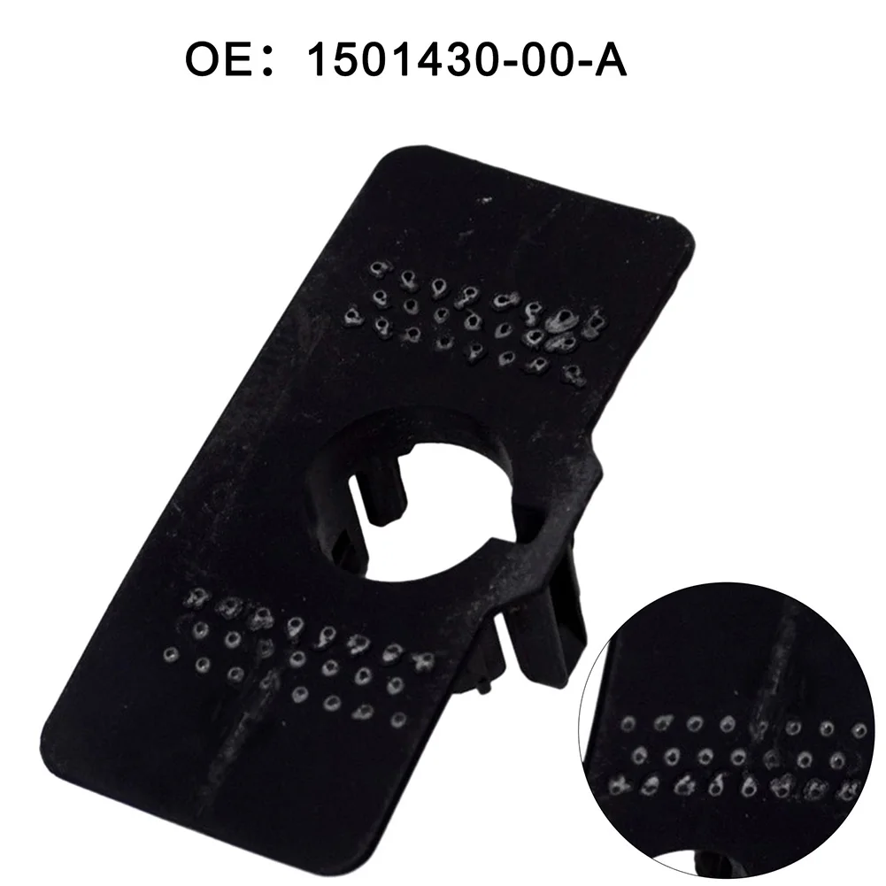 Sensor Bracket Parking Distance Front Replacement 1 Pcs 1501430-00-A ABS Black Car Accessories For Tesla Model Y