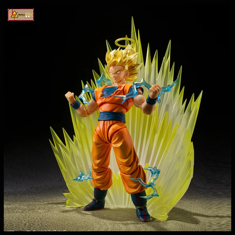 BANDAI DBZ Action Figures Modelo Kit, SHF Super Saiyan 2 SHFiguarts