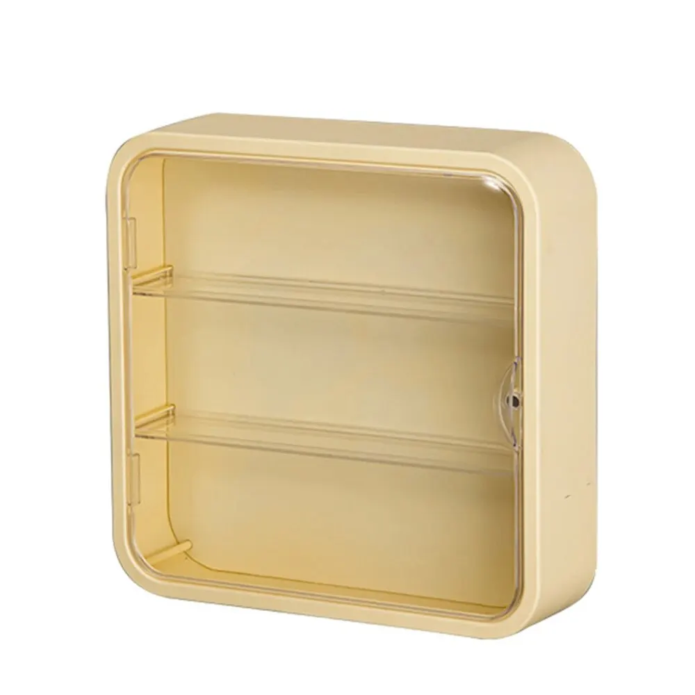 Doll Blind Box Storage Wall Mounted Magnetic Suction Figurine Display Cabinet Dustproof