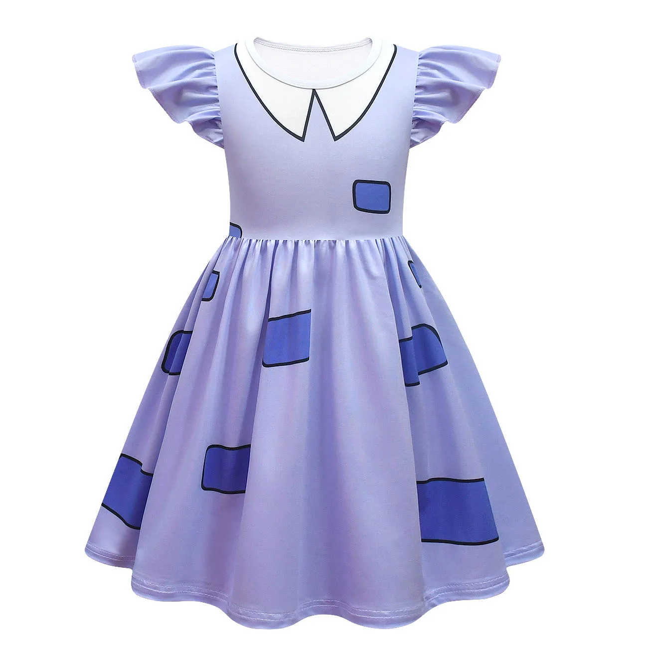 thumbnail image 1 of Nueva película The Amazing Digital Circus, disfraz de cosplay para niños, vestido de princesa para niñas, ropa de dibujos animados para niños, ropa de Halloween, 1 of 5