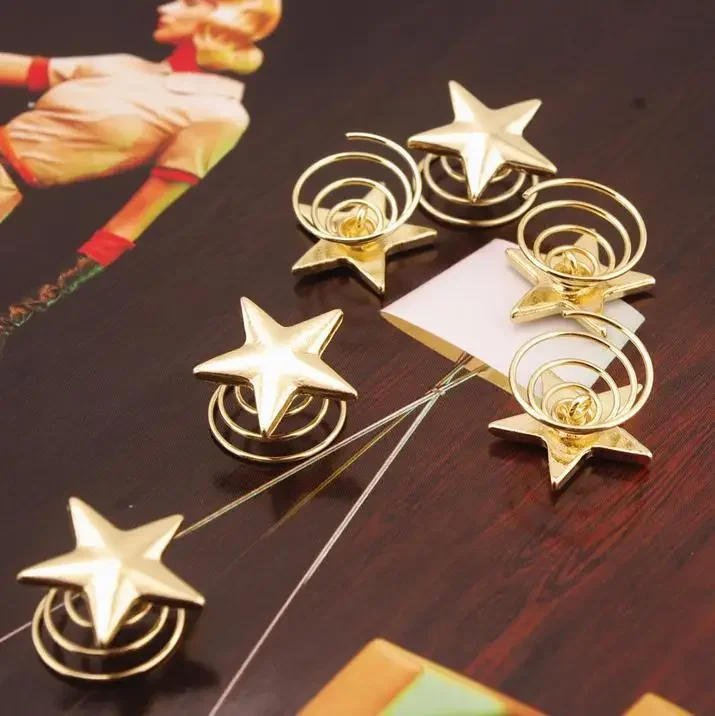 Fashion Women Gold Star Swirl Spiral Hairpin Barrettes Wedding Gift Women Headwear Accessories Hair Braiding Tools 3/6 Pcs