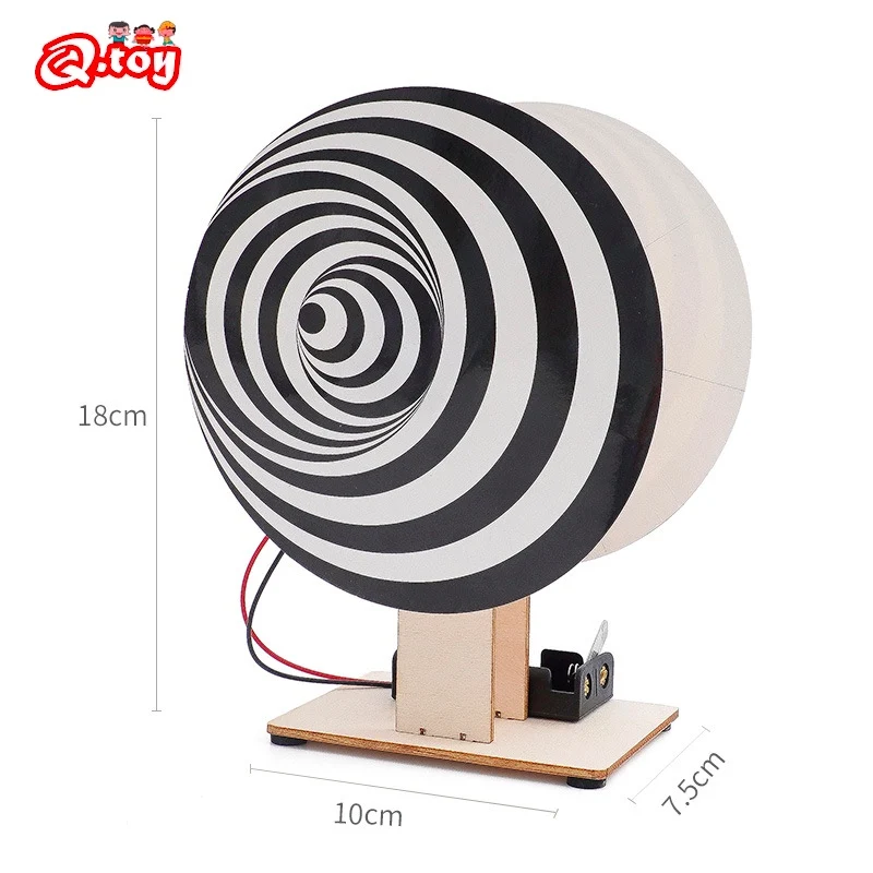 DIY Stem игрушки Монтессори tecnology Duchamp Rotorelief эксперимент учебный материал школьные Обучающие деревянные доски набор для сборки DIY Stem игрушки Монтессори tecnology Duchamp Rotorelief эксперимент учебный материал школьные Обучающие деревянные доски набор для сборки