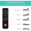 Adjustable Bed Frame, Electric Base w/Wireless Remote Control, Nightlight, Massager, 2 USB Ports, Bed Frames 5