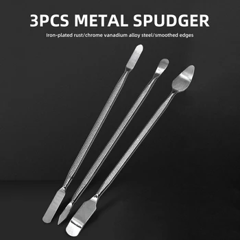 Kit di strumenti di riparazione del telefono universale lame di smontaggio strumento di apertura della leva piede di porco in metallo Kit di smontaggio Set di utensili manuali per telefono