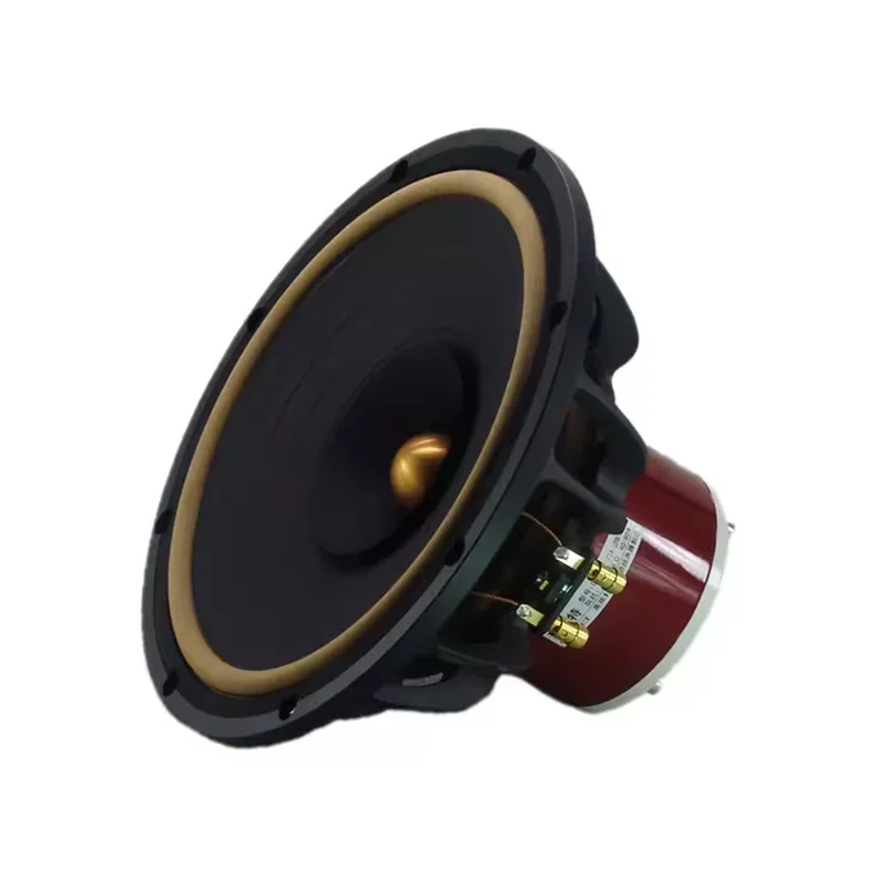 HF-048 10 inch HIFI Full Frequency Speaker Ieather Edge Aluminum Basin Frame Alnico Magnet 80W/8ohm (1PCS)