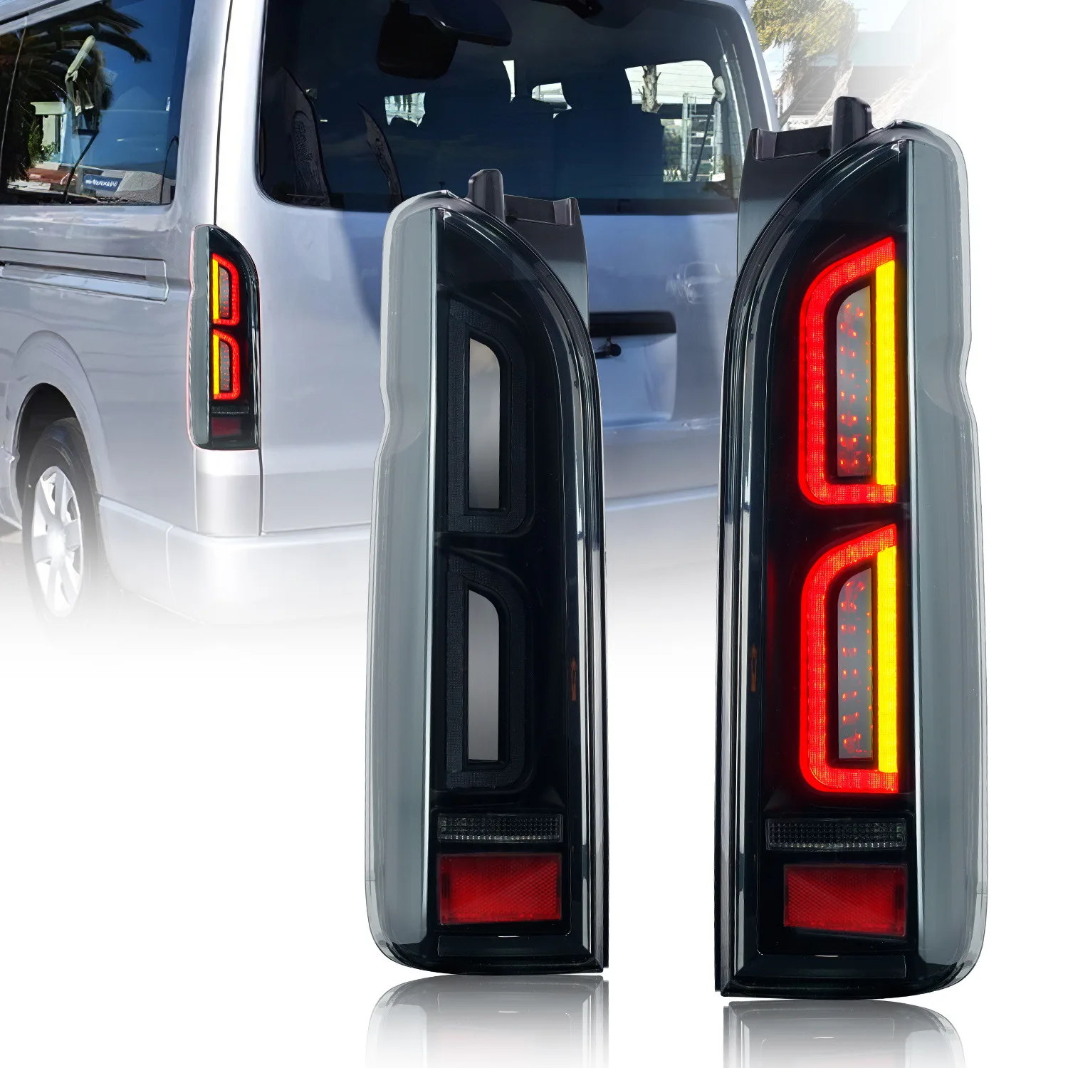 LED Tail Light Assembly for Toyota Hiace 2005 2006 2007 2008 2009 2010
