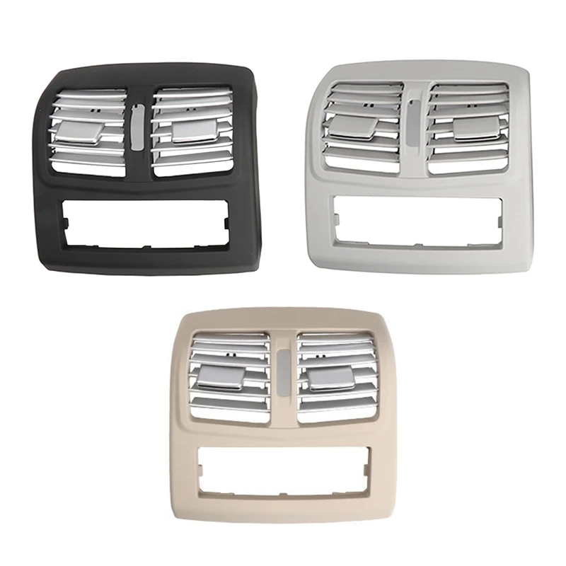 Car Rear Console Air Outlet Grille Cover Air Outlet Panel Rear Vent