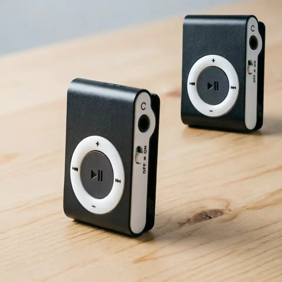 Portable Mini MP3 Player with Stylish Design and Colorful Clip