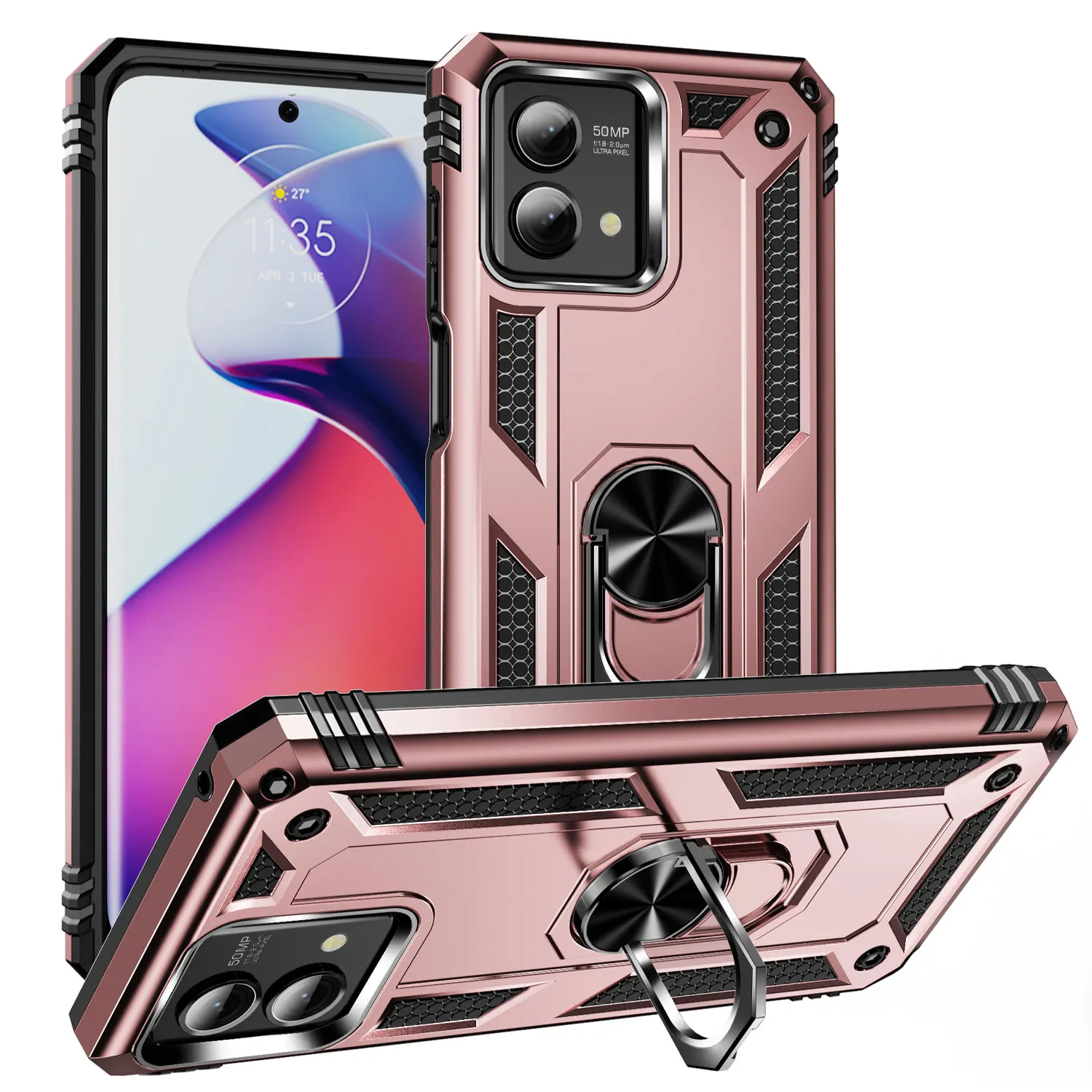 Shockproof Dual Layer Hard Cover Phone Case