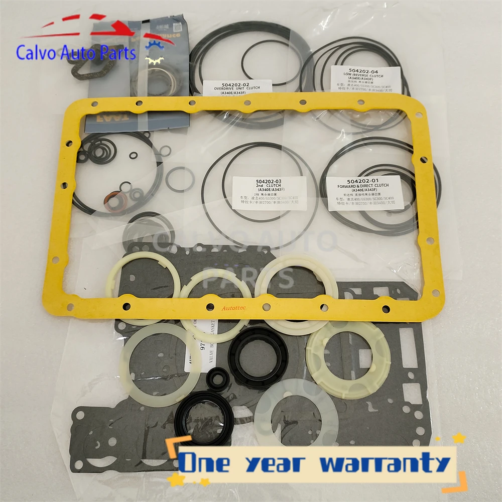 

NEW A340E 3040LE A340 Automatic Transmission Rebuild Repair Kit Gasket Seal for Toyota Crown 30-40LE