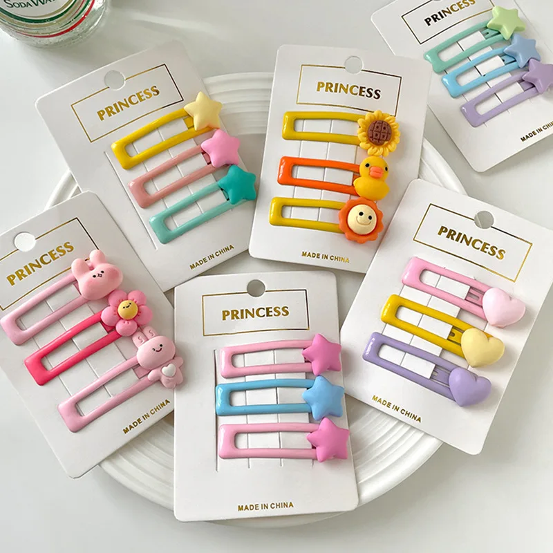 

Candy Colored Hair Clip Cute Children's Clip Side Broken Hair Clip Exquisite Headwear Little Girl Hair Clip Kids Headwear