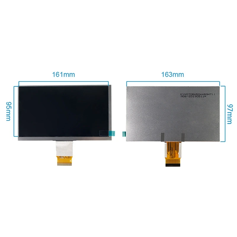   ִ 7 ġ 1024X600 IPS LCD ÷ 󽺺  2/3   AV + VGA + HDMI ȣȯ DIY ŰƮ 