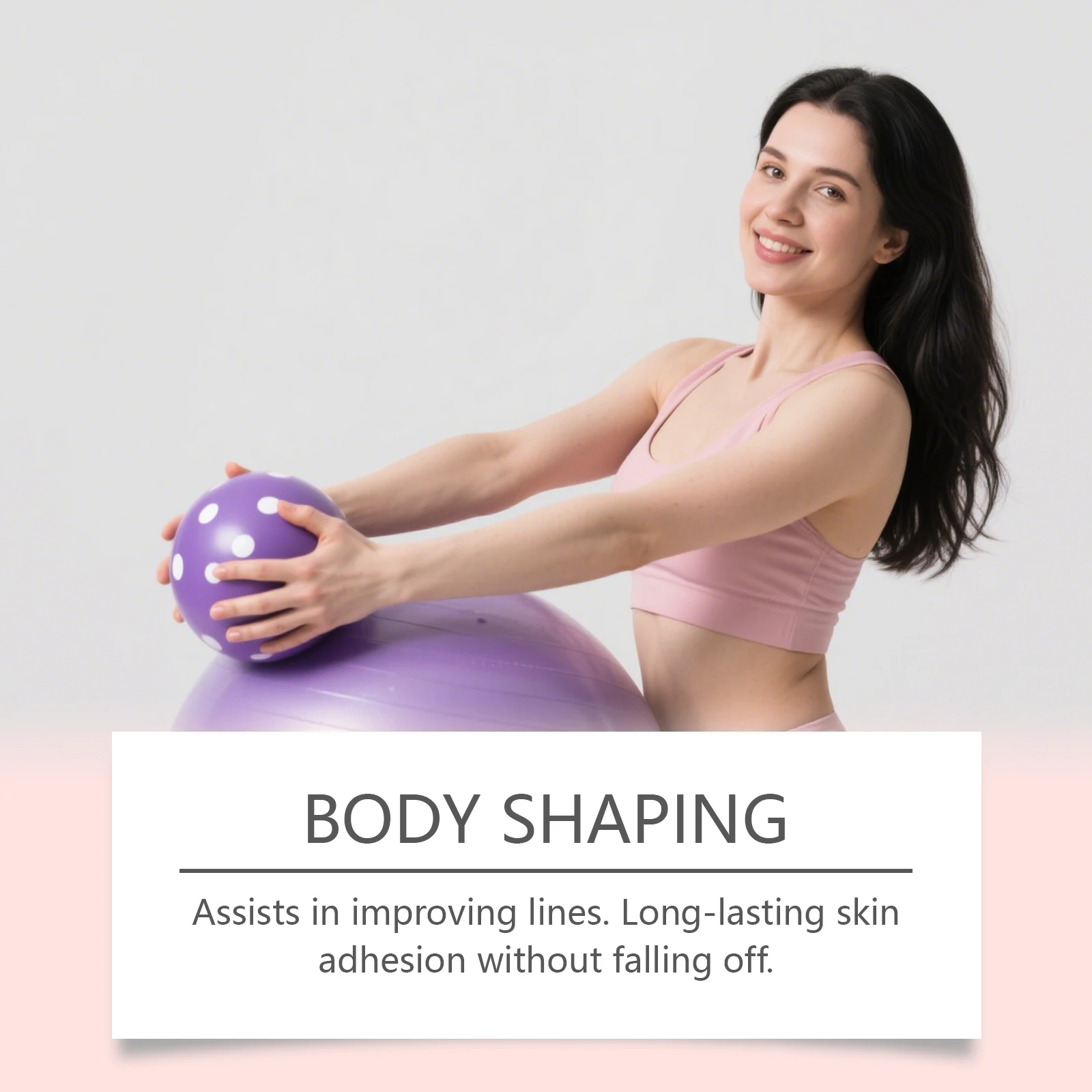 Figure care patch: A daily care patch with mild ingredients that helps achieve a lightweight feel and showcase body contours.