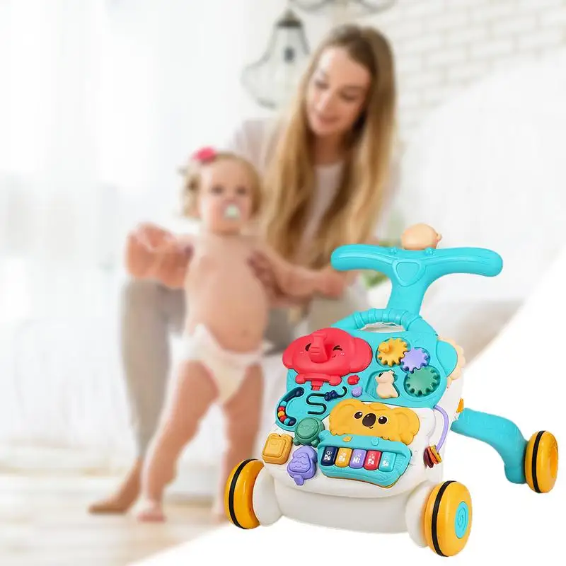 Baby Walkers For Girls Sit To Stand Baby Push Walker Baby Push Learning Walker For Kids Learning Toys For Baby Boys And Girls