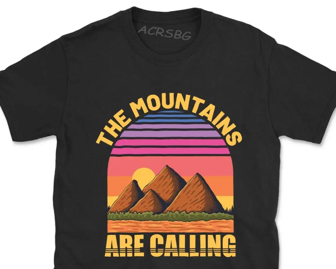 

Mountains Calling Feeling Egg Graphic T Shirts Cute Cucumber Delete Funny Print Tee Shirts Unisex Premium Cotton Casual Tops