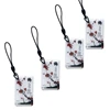 ID+IC UID 13.56MHZ 125KHZ T5577 EM4305 RFID Changeable Rewrite Rewritable Composite Card Dual Chip Frequency 2Pcs 2