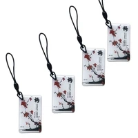 ID+IC UID 13.56MHZ 125KHZ T5577 EM4305 RFID Changeable Rewrite Rewritable Composite Card Dual Chip Frequency 2Pcs 2