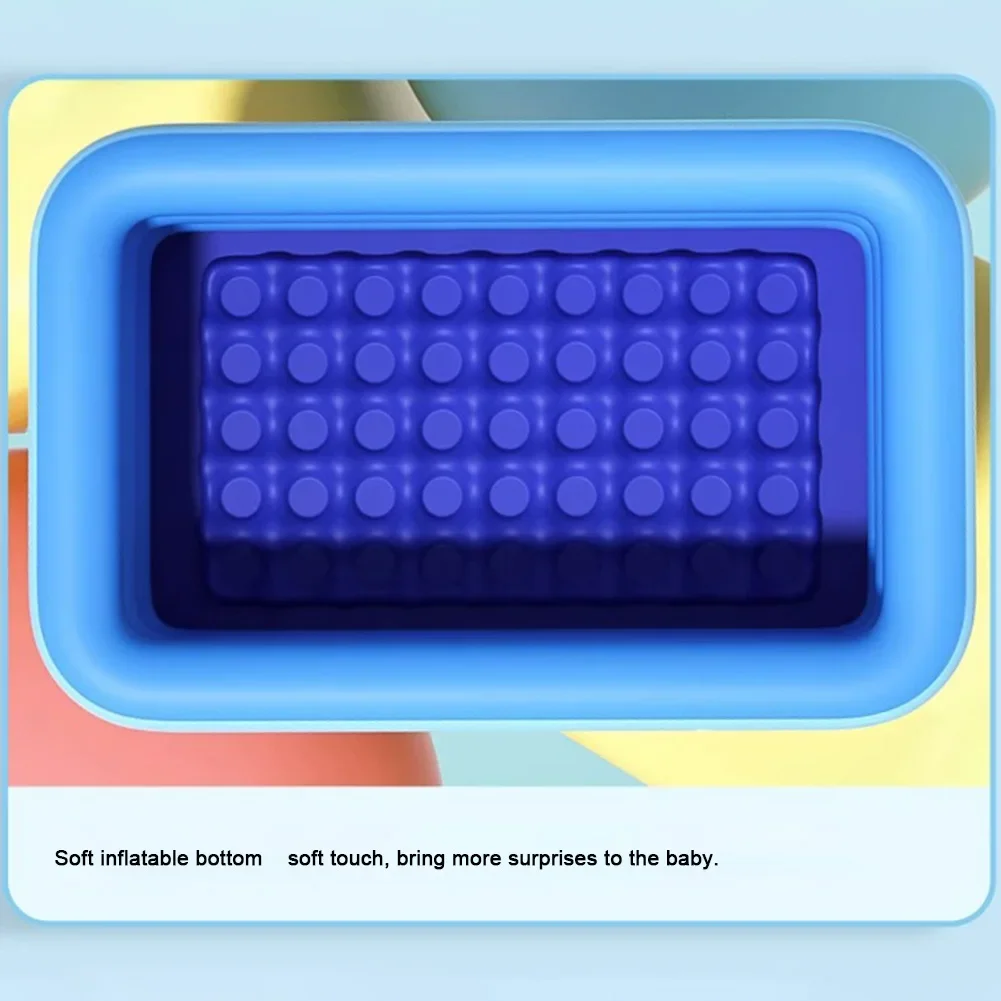 Inflatable Swimming Pool Indoor Outdoor PVC Swimming Pool Cartoon Pattern Thickening for Toddler Kids inflatable swimming pool