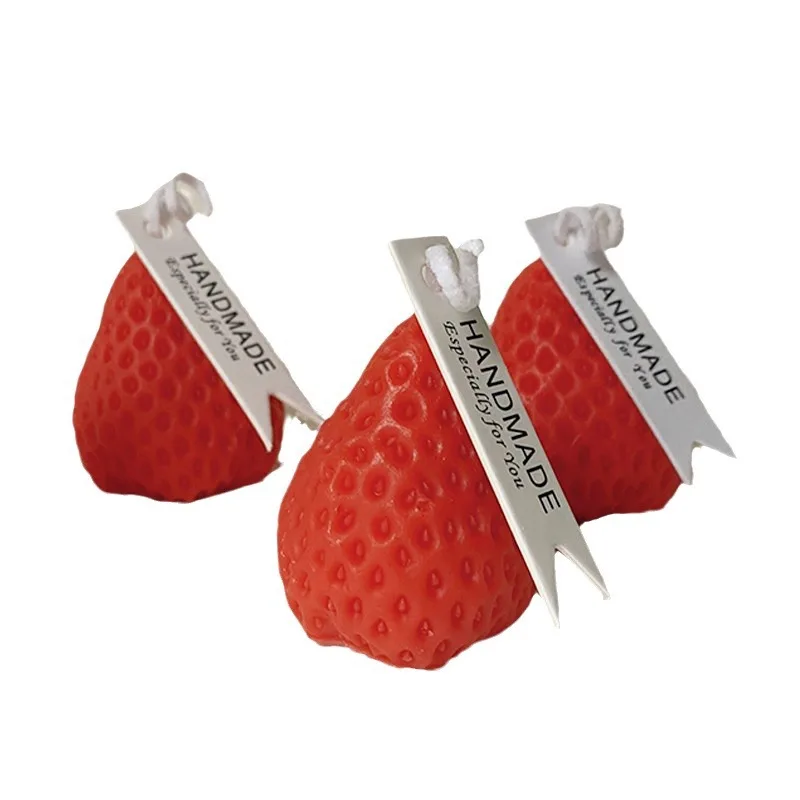smNovice Sexy Strawberry Low Temperature Candles40Du Aromatherapy Wax Drip Couple Flirting Adult Sex Training Props