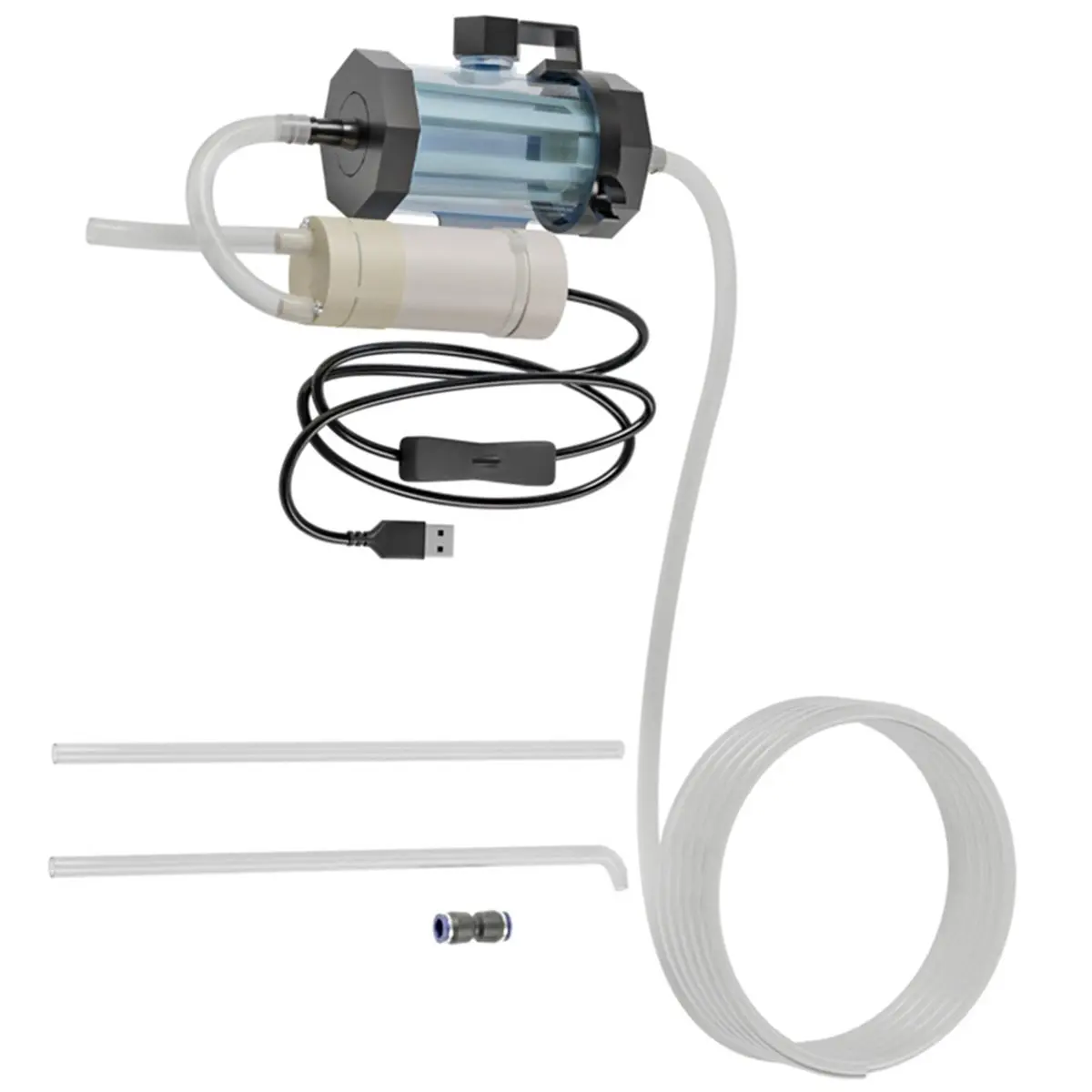 프로모션 USB 전원 수족관 물 교환기 280GPH, 저소음 펌프로 효율적인 어항 청소
