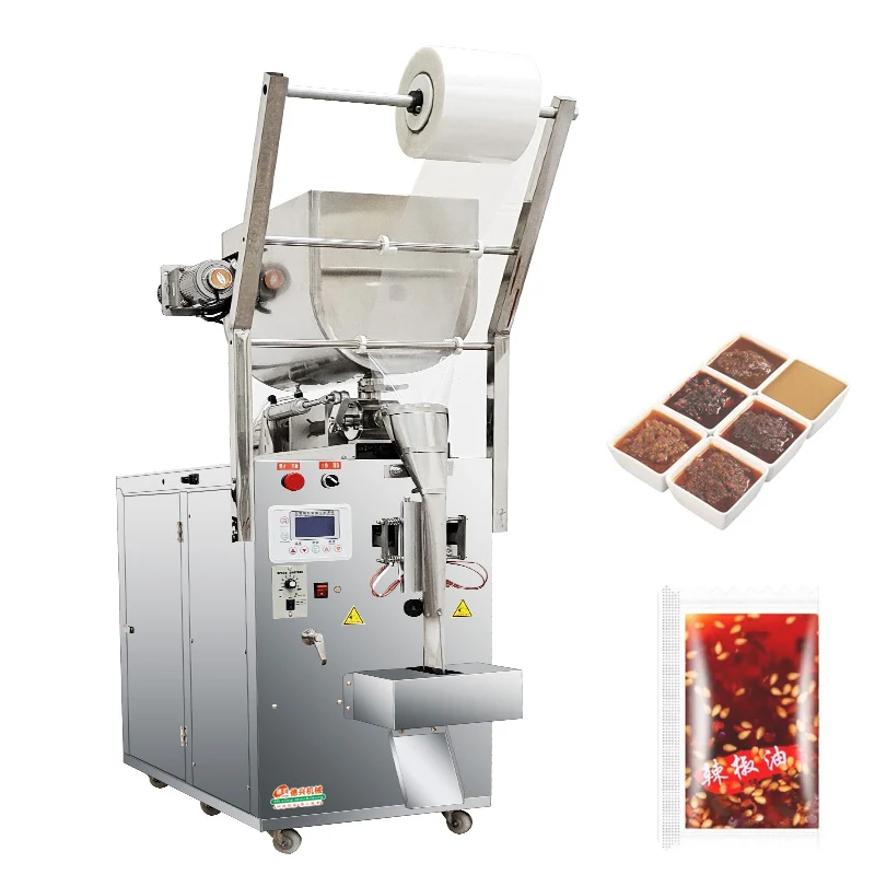 

10-100ML Automatic Deterg Liquid Slime Honey Pack Filling Sachet Paste Packaging Packing Machine Machinery For Honey