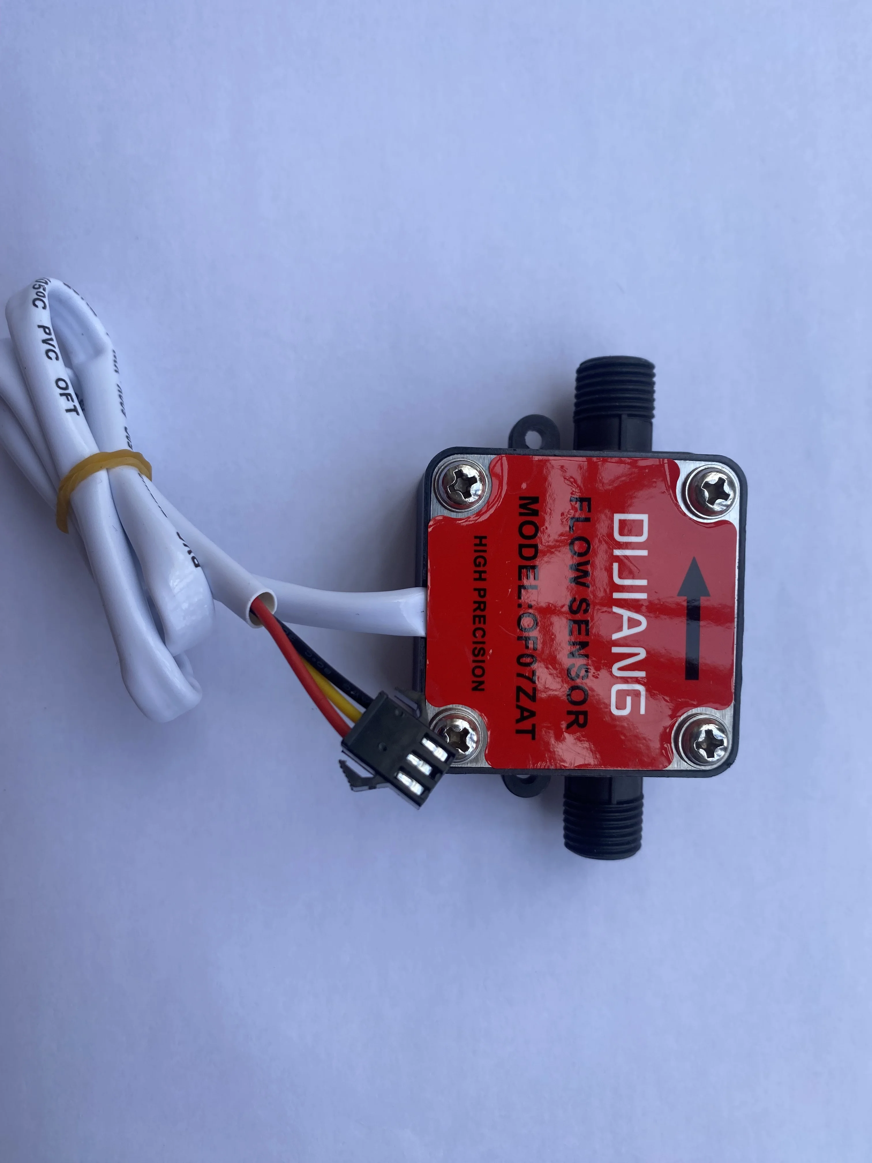 1/4" 1/2" 3/8&rdquo;3/4" Gear Flowmeter Hall Flow Sensor Milk Chemical Oil Flow Meter Sensor Switch For Viscous Liquid DC3.5~24V water flow sensor