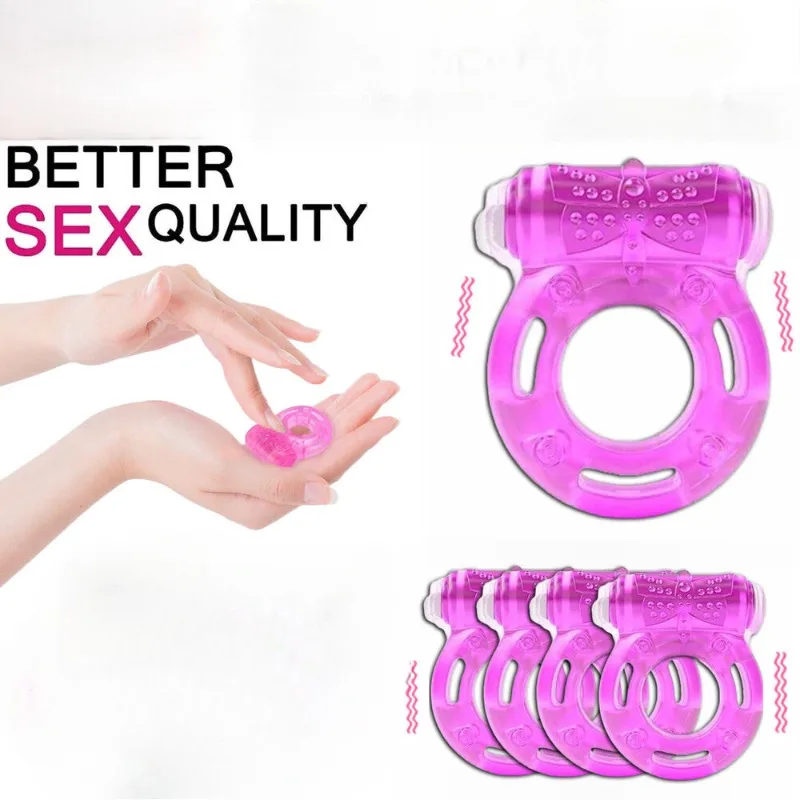 Mini Vibrierender Penisring Wasserdichter G-Punkt Penishülle Ring Vibrator Paar Sexspielzeug Klitoris Stimulator Plessure Support Shopping 1