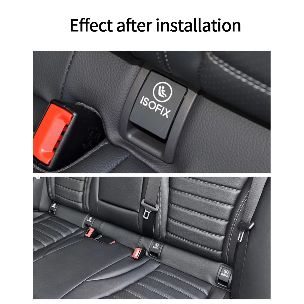 ISOFIX 스위치 커버, 트럭 자동차 액세서리, 블랙 부품 교체, 어린이 좌석, 1 PC, 16.6G, A2059200513