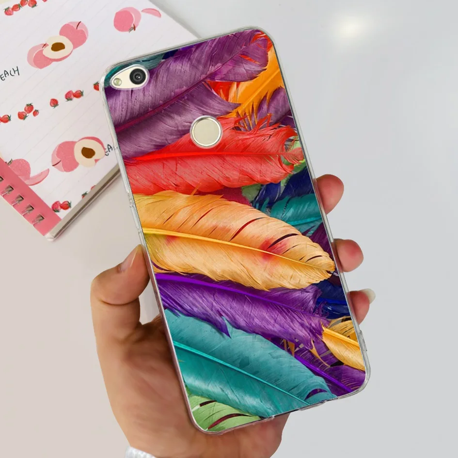 Floral Love Heart Soft Silicone Clear Phone Case