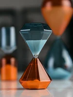 Double Color Hourglass Timer Simple Modern Personality Desk Decor Home Decoration Ornaments Sand Clock Sand Hourglass Sand Timer 2