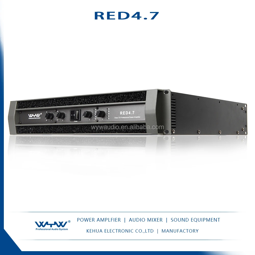 Class TD 4 Channels Power Amplifier