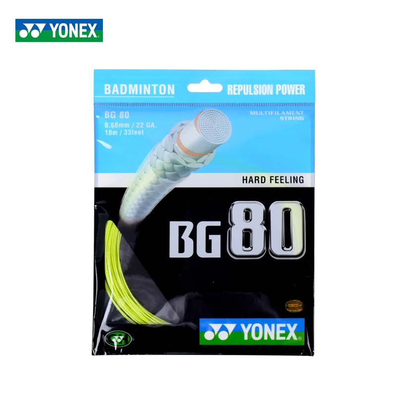 100% GENUINE 3 PACK YONEX MADE IN JAPAN BG65 BADMINTON STRING 8 COLORS AVAILABLE 
