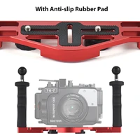 Dual Handle Camera Diving Rig Handheld Waterproof Underwater Tray Stabilizer Housing Bracket for GoPro Canon Sony Nikon DSLR - Image 4
