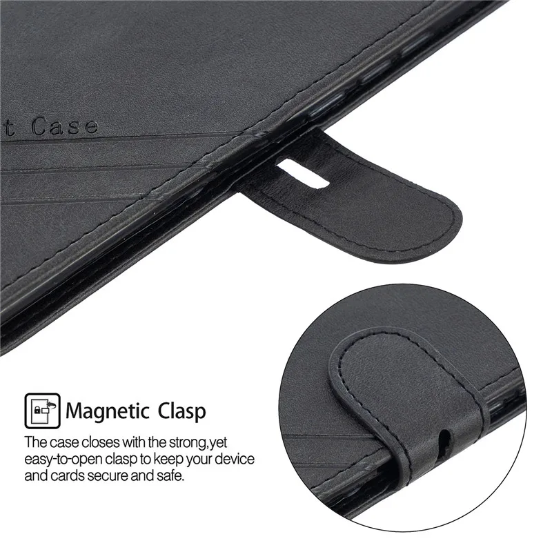 Leather Flip Wallet Phone Case for Xiaomi Redmi 9 - Premium Protective Cover