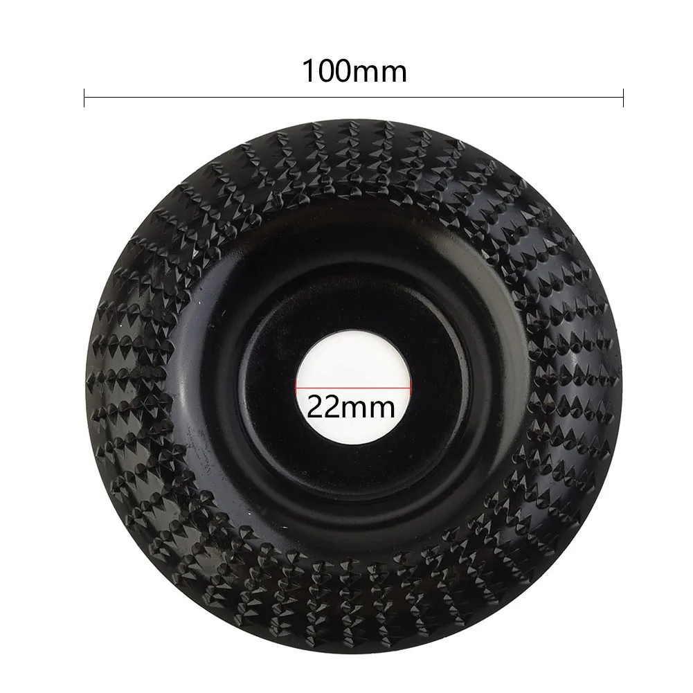 Grinder Wheel Disc 4 Inch Wood Shaping Wheel Wood Grinding Shaping Disk For Angle Grinder Power Tool Accessories