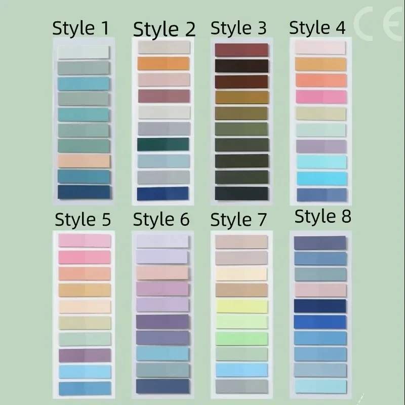 Morandi PET Index Tabs 3