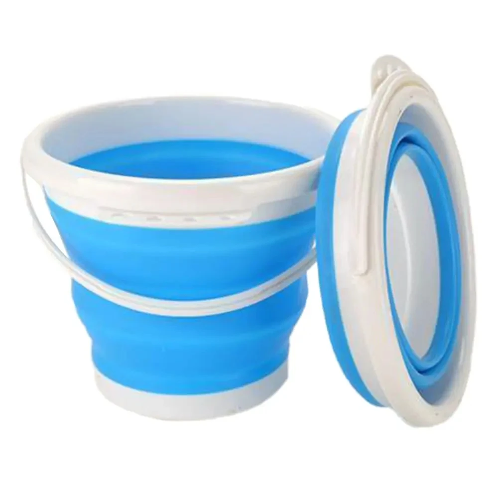 3L Collapsible Bucket Portable Folding Water Bucket Car Washing Fishing Household Plastic Travel Outdoor Camping