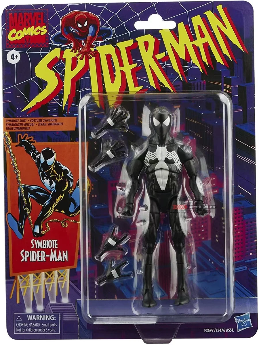 Original Marvel Legends Spideman Venom Loki Deadpool Action Figure Retro Vintage Figurine Doll Collectible Model Toys Kids Gift bumblebee transformer toy