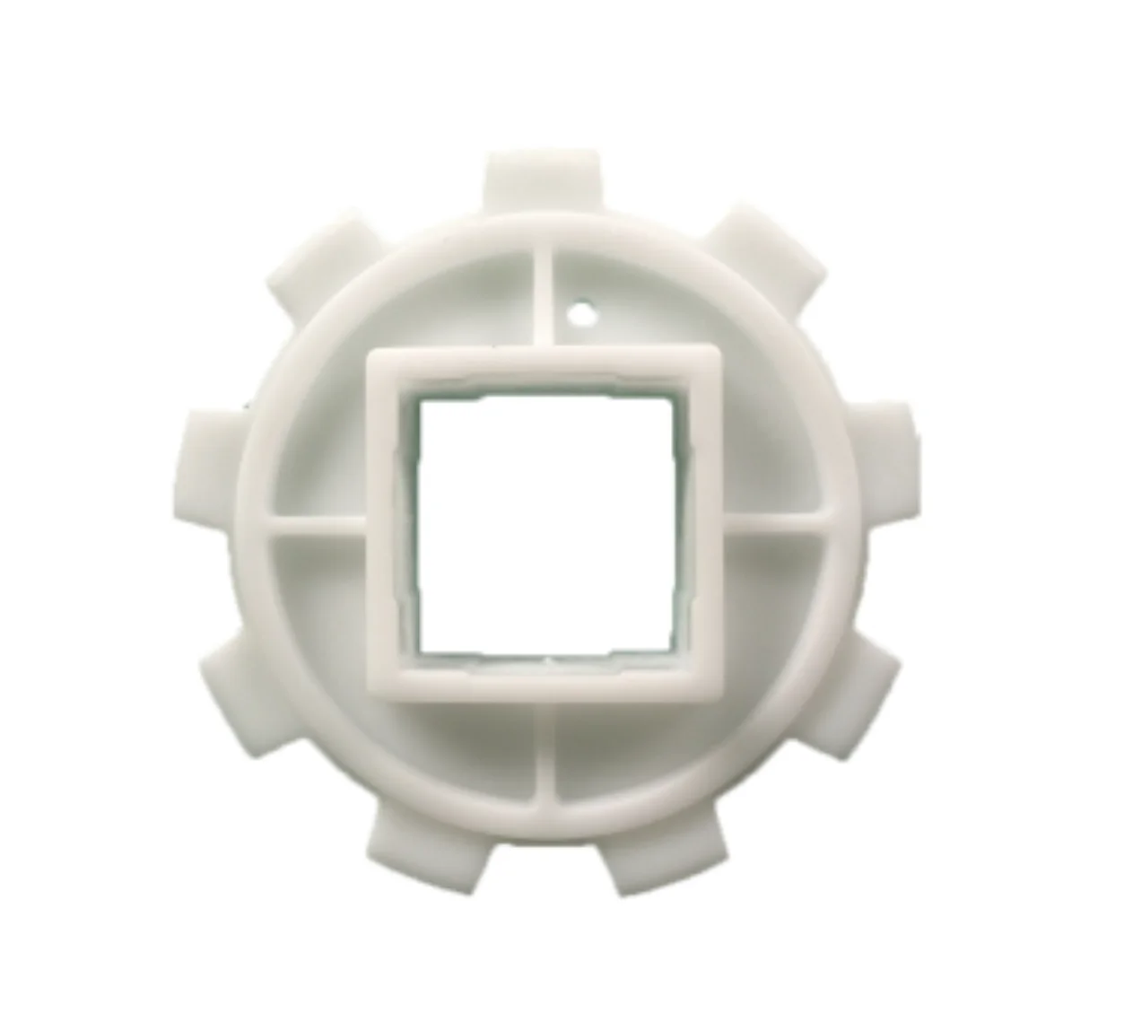 2pcs 9Teeths OD:167MM Pitch 57.15MM 5997 Mesh Belt Chain Plate Injection Sprocket-(hole:40x40mm)
