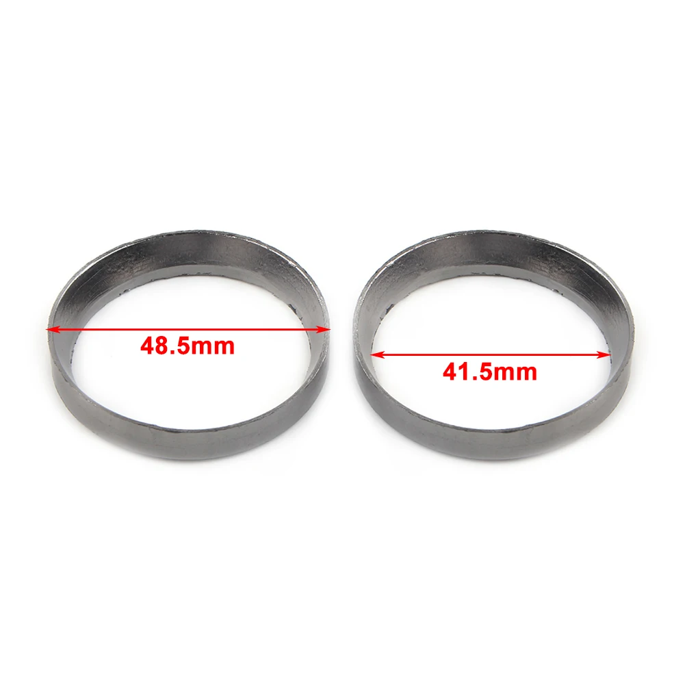 2Pcs Motorcycle Exhaust Tapered Crush Gaskets Seals For Harley Davidson