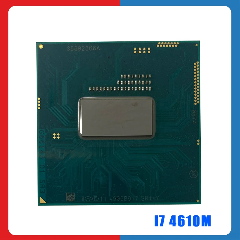 Core i7-4610M i7 4610M SR1KY 3.0 GHz Dual-Core Quad-Thread CPU Processor 4M 37W Socket G3 / rPGA946B |