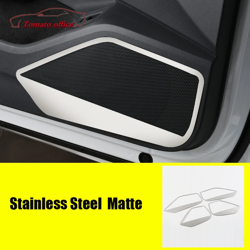 Acciaio Inossidabile Per Volkswagen Vw Passat B8 Arteon 2016 2017 18 19 20 2021 Car Door Sound Speaker Cover Trim Accessori Auto