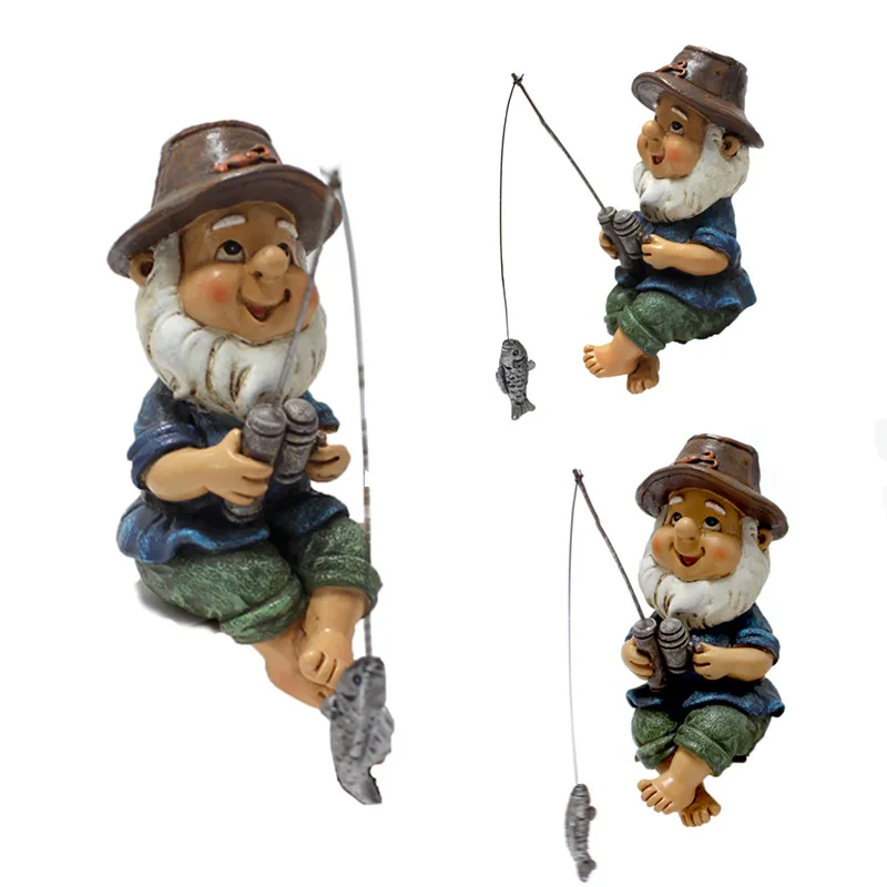 

Waterproof Outdoor Garden Decoration Statue Realistic Design Uv Resistant Pond Landscape Statue Resin Exterior Garden Decoration