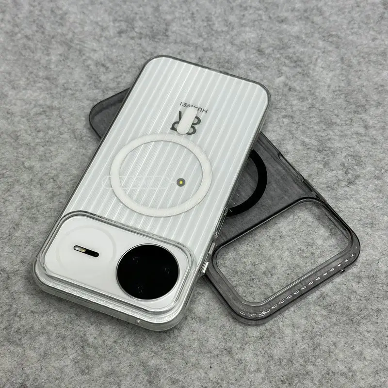 Enhanced Product Title:  
Sleek Magnetic Frosted Shockproof Case with Skin-Friendly PC Cover & Magsafe Compatibility