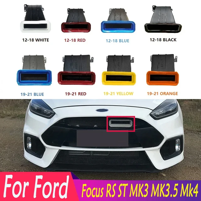 Pour Focus Air Inlet Tuyere Intake St Hatchback 4d Sedan 5d Mk3 Mk35 Modification De La Voiture 2012 2018 Whi~p148323205