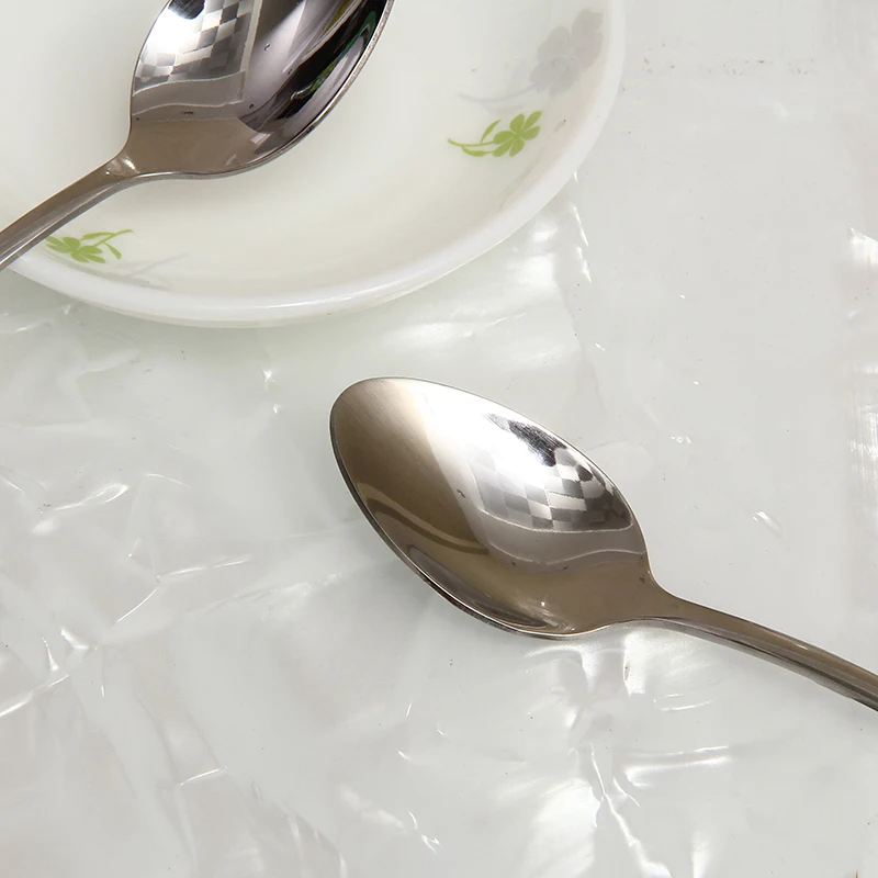 Thickened Lengthened Long Handle Stir Spoon Coffee Spoon Ice Cream Honey Dessert three size optional Stainless Steel stainless steel spoon