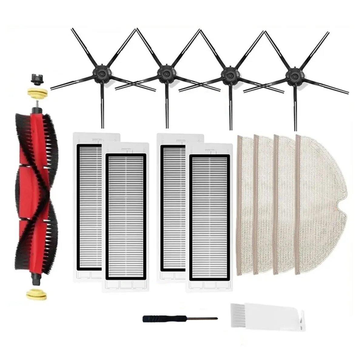 

Для S5 S502-00 S5 Max S6 S6 MaxV S6 E4 E5 робот-пылесос основная боковая щетка Hepa фильтр швабры